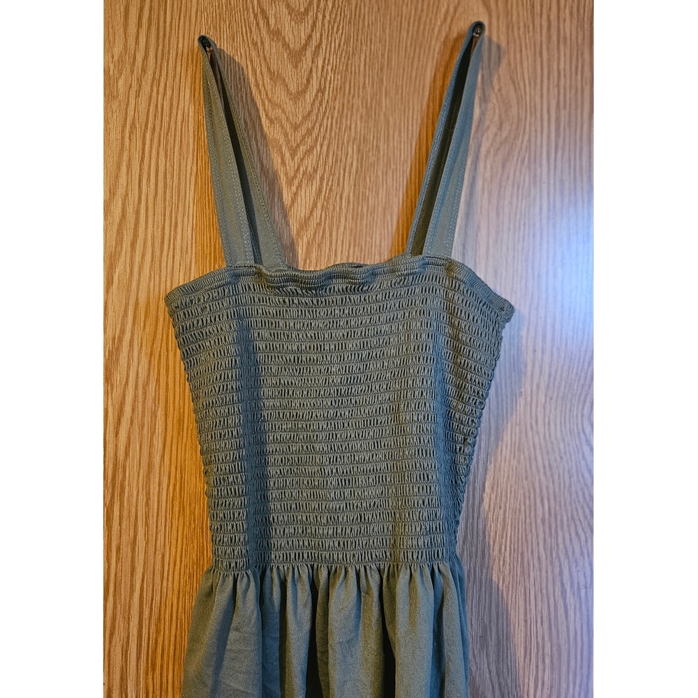 Rue21 Olive Smocked Tank Top